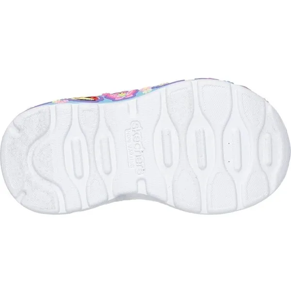 Skechers PLAY SCENE Dievčenská voľnočasová obuv, fialová, veľkosť