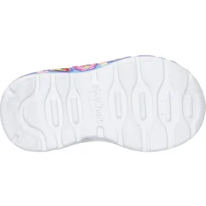Skechers PLAY SCENE Dievčenská voľnočasová obuv, fialová, veľkosť