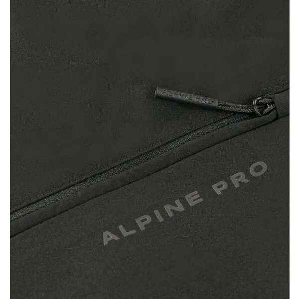 ALPINE PRO PELNA Dámske turistické nohavice, čierna, veľkosť