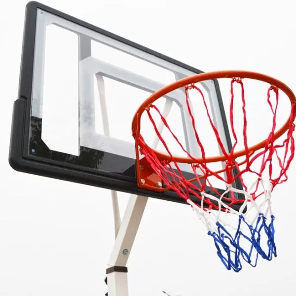 Sprinter MID 33" Basketbalový kôš, strieborná, veľkosť
