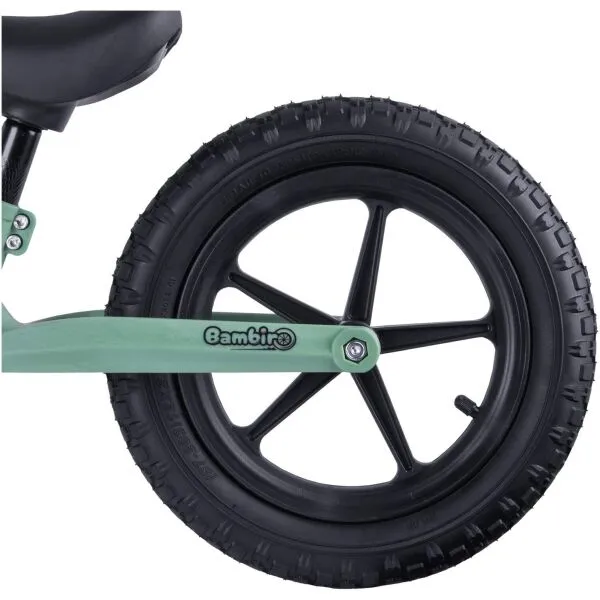 Laceto BAMBIRO Odrážadlo, zelená, veľkosť 12" (90 - 110 cm)