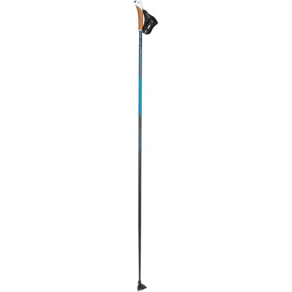 Swix DYNAMIC D2 JUST CLICK Bežecké palice, tmavo modrá, veľkosť