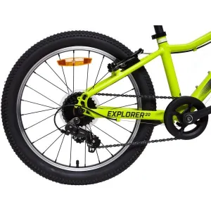 Arcore EXPLORER 20 Juniorské 20" bicykel, reflexný neón, veľkosť 20" (115 - 135 cm)