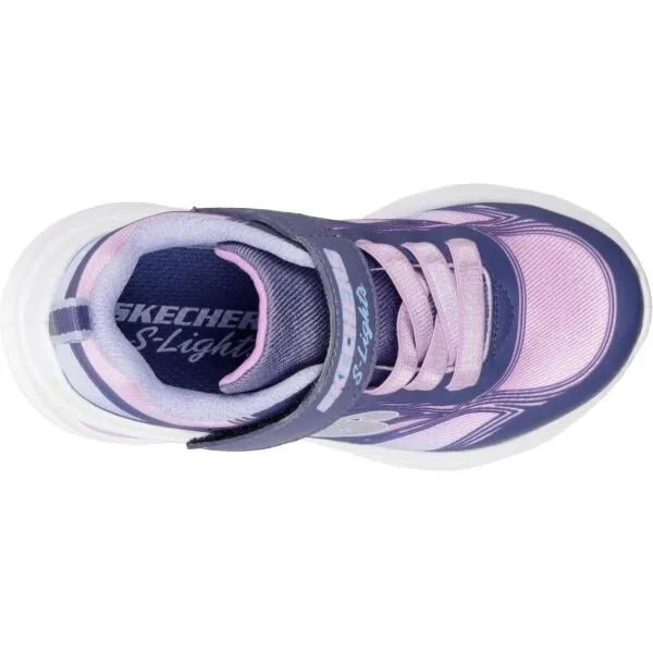 Skechers COSMIC GLOW Dievčenská voľnočasová obuv, fialová, veľkosť