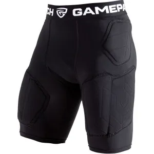 GAMEPATCH PADDED SHORTS PRO+ Kompresné unisex šortky, čierna, veľkosť