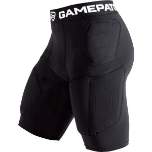 GAMEPATCH PADDED SHORTS PRO+ Kompresné unisex šortky, čierna, veľkosť