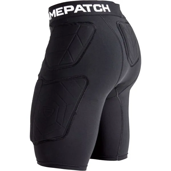 GAMEPATCH PADDED SHORTS PRO+ Kompresné unisex šortky, čierna, veľkosť