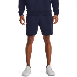 Under Armour ESSENTIAL FLEECE Pánske kraťasy, tmavo modrá, veľkosť M