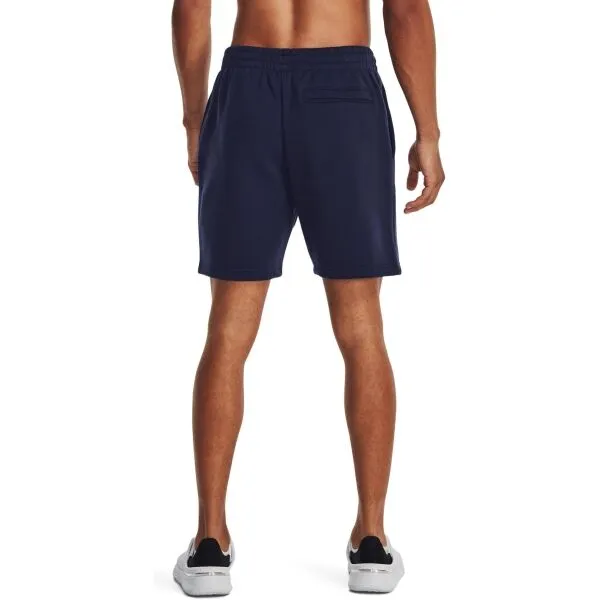 Under Armour ESSENTIAL FLEECE Pánske kraťasy, tmavo modrá, veľkosť M