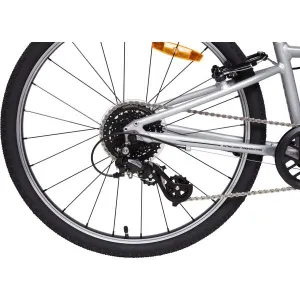 Arcore SPARROW 24 Ultra ľahké 24" detské bicykel, strieborná, veľkosť 24" (125-150 cm)