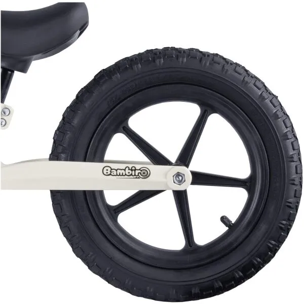 Laceto BAMBIRO Odrážadlo, biela, veľkosť 12" (90 - 110 cm)