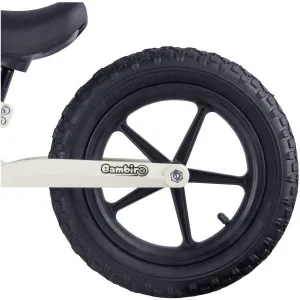 Laceto BAMBIRO Odrážadlo, biela, veľkosť 12" (90 - 110 cm)