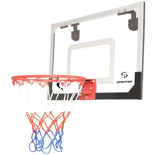 Sprinter MINI 18" Basketbalový kôš, transparentná, veľkosť