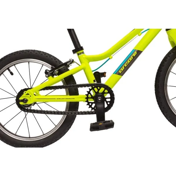 Arcore SPARROW 16 Extra ľahký detský 16" bicykel, zelená, veľkosť 16" (100 - 125 cm)