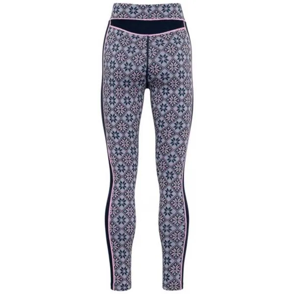 KARI TRAA ROSE HIGH WAIST PANT Dámske termo nohavice, modrá, veľkosť