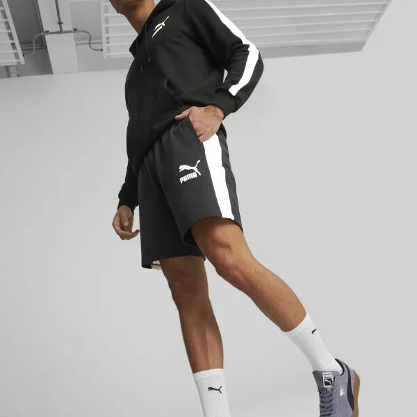 Puma T7 ICONIC SHORTS 8" TR Pánske kraťasy, čierna, veľkosť