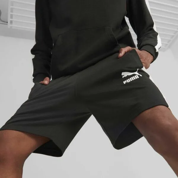 Puma T7 ICONIC SHORTS 8" TR Pánske kraťasy, čierna, veľkosť