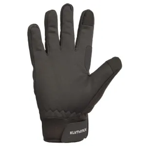 Klimatex ANDUIN Unisex softshellové rukavice, čierna, veľkosť
