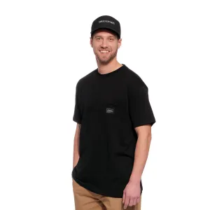 HORSEFEATHERS Tričko Alpha - black BLACK velikost XXL