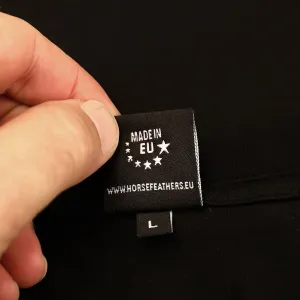 HORSEFEATHERS Tričko Alpha - black BLACK velikost XXL
