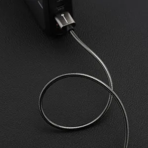 Forcell F-Energy kábel USB-C - USB-C, QC4.0, PD, 5A, 100W, 2 m, strieborný
