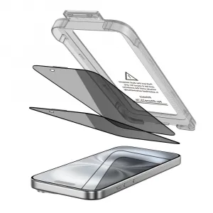 Tech-Protect Quick Set Spy 2x ochranné sklo na iPhone 15 / 16
