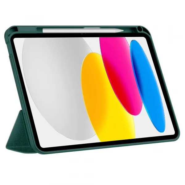 Tech-Protect SC Pen Canvas puzdro na iPad 10.9'' 10gen 2022 / 11'' 11gen 2025, zelené