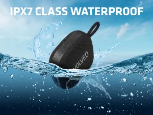 EVOLVEO TopSound, bezdrôtový vodotesný reproduktor bluetooth s rádiom, čierny