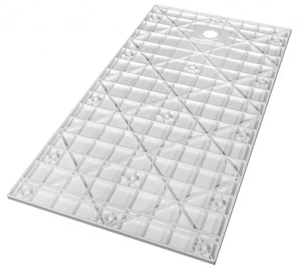 BESCO - Obdĺžniková sprchová vanička VEXO - biela - Farba - Biela, Nožičky k vani - Bez nožičiek, Rozmer A - 120 cm, Rozmer B - 80 cm VEXOOWD1280W