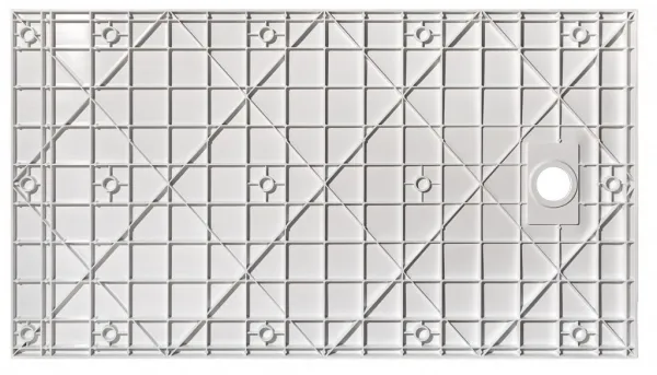 BESCO - Obdĺžniková sprchová vanička VEXO - biela - Farba - Biela, Nožičky k vani - Bez nožičiek, Rozmer A - 120 cm, Rozmer B - 80 cm VEXOOWD1280W