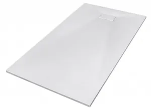 BESCO - Obdĺžniková sprchová vanička VEXO - biela - Farba - Biela, Nožičky k vani - Bez nožičiek, Rozmer A - 120 cm, Rozmer B - 80 cm VEXOOWD1280W