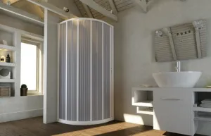FORTE - Sprchová zástena FLEX - LUNA NEW - Rozmer A - 90, Rozmer B - 90, Rozmer C - 185, Typ otvárania - Zatváranie na stranu OLBBXF140001