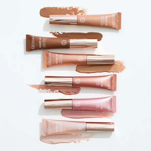 GOSH COPENHAGEN Shape Up kontúrovací krém odtieň 001 Fair Medium 14 ml