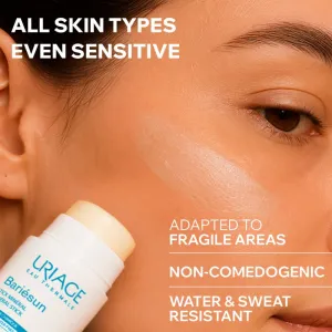 Uriage Bariésun Mineral Stick SPF 50+ minerálna ochranná tyčinka na citlivé miesta SPF 50+ 18 g