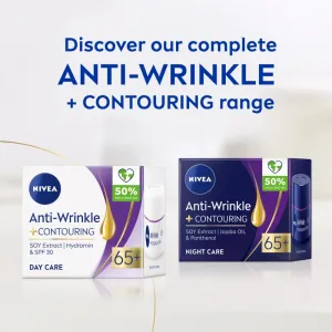 NIVEA Anti-Wrinkle Contouring denný krém spevňujúci kontúry tváre SPF 30 65+ 50 ml