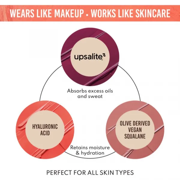 Danessa Myricks Beauty Yummy Skin Blurring Balm Powder Flushed tónovací balzam na pery a líca odtieň Grape Soda 6 g