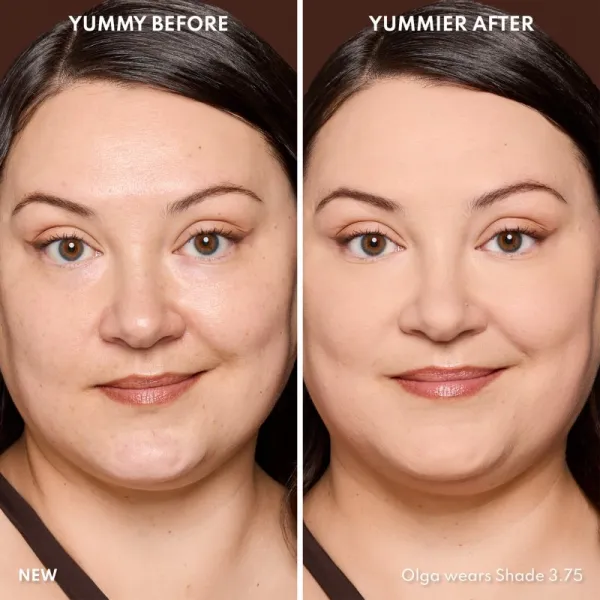 Danessa Myricks Beauty Yummy Skin Blurring Balm Powder kompaktný krémový make-up odtieň 3.75 - Light to Medium with Neutral Undertones 18 g