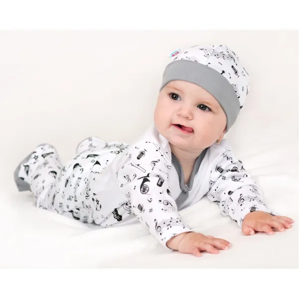 Dojčenské bavlnené polodupačky New Baby Music 62 (3-6m)