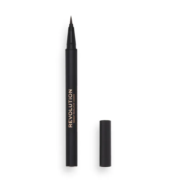 Makeup Revolution Hair Stroke Brow Pen fix na obočie odtieň Medium Brown 0.5 ml