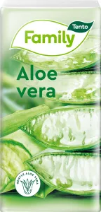 Tento Family Sensitive Aloe Vera hygienické vreckovky 3 vrstvové 10 x 10 ks