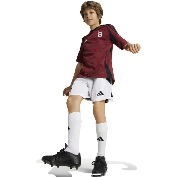 adidas SPARTA PRAGUE 24/25 HOME SHORTS KIDS Detské kraťasy, biela, veľkosť