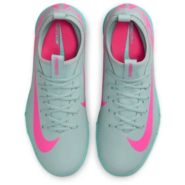 Nike JR ZOOM MRCURIAL VAPOR 16 ACADEMY TF Detské turfy, sivá, veľkosť 38