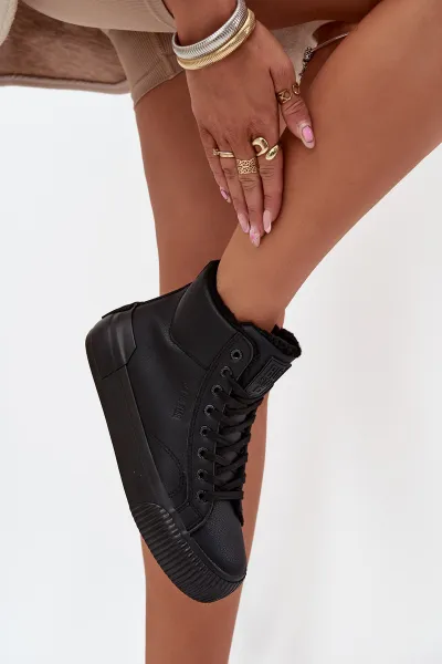 BIG STAR SHOES Zateplené Dámske Tenisky Na Platforme Big Star