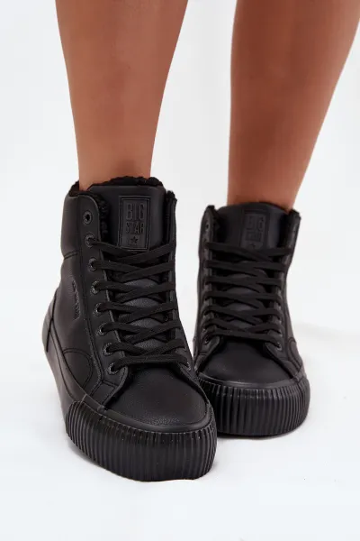 BIG STAR SHOES Zateplené Dámske Tenisky Na Platforme Big Star