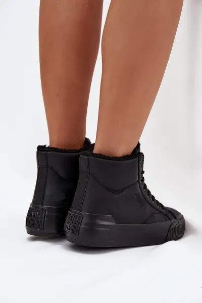 BIG STAR SHOES Zateplené Dámske Tenisky Na Platforme Big Star
