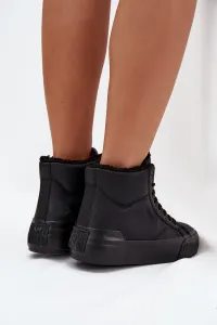 BIG STAR SHOES Zateplené Dámske Tenisky Na Platforme Big Star