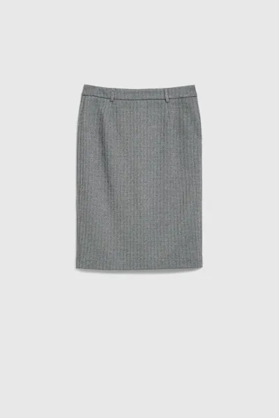 Marisse Women's Skirt Z-Sc-4503 Grey
