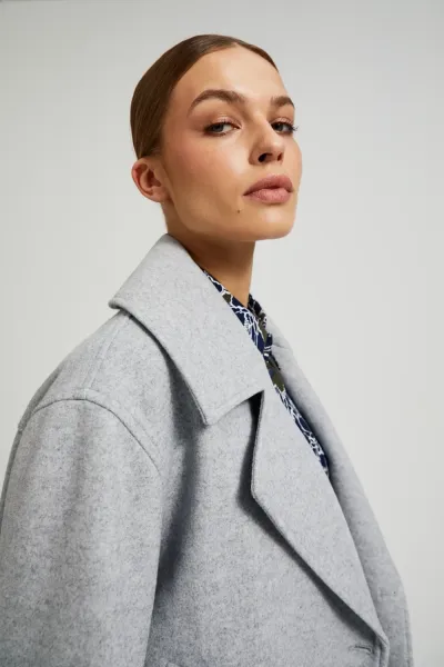 Marisse Women's Jacket Z-Ku-4511 Grey