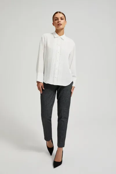 Marisse Women's Shirt Z-Ko-4528 White