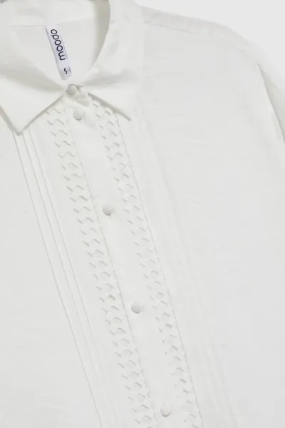 Marisse Women's Shirt Z-Ko-4528 White